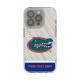 University of Florida Gators Personalized EndZone Plus Clear Phone Case for Apple iPhone