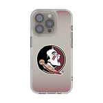 Florida State University Seminoles Linen Clear Phone Case for Apple iPhone