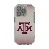 Texas A&M University Aggies Linen Clear Phone Case for Apple iPhone