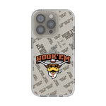 University of Texas Longhorns Quadtile Clear Phone Case for Apple iPhone-0
