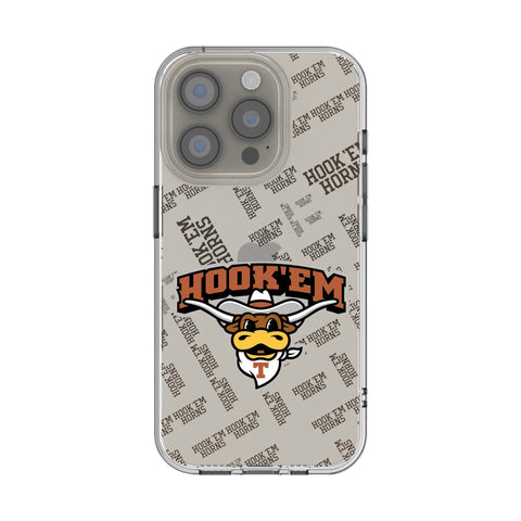 University of Texas Longhorns Quadtile Clear Phone Case for Apple iPhone-0