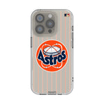Houston Astros 1977-1993 - Cooperstown Collection Pinstripe Clear Phone Case