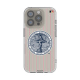 Philadelphia Phillies 1915-1943 - Cooperstown Collection Pinstripe Clear Phone Case for Apple iPhone