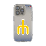 Seattle Mariners 1977-1980 - Cooperstown Collection Linen Clear Phone Case for Apple iPhone