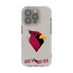 Arizona Cardinals 2024 Edition Clear Phone Case for Apple iPhone