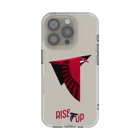Atlanta Falcons 2024 Edition Clear Phone Case for Apple iPhone