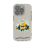 Green Bay Packers 2024 Edition Clear Phone Case for Apple iPhone