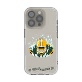 Green Bay Packers 2024 Edition Clear Phone Case for Apple iPhone