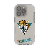Jacksonville Jaguars 2024 Edition Clear Phone Case for Apple iPhone