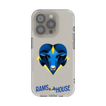 Los Angeles Rams 2024 Edition Clear Phone Case for Apple iPhone