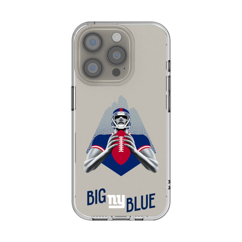 New York Giants 2024 Edition Clear Phone Case for Apple iPhone