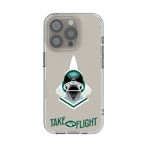 New York Jets 2024 Edition Clear Phone Case for Apple iPhone