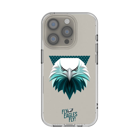 Philadelphia Eagles 2024 Edition Clear Phone Case for Apple iPhone