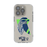 Seattle Seahawks 2024 Edition Clear Phone Case for Apple iPhone