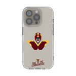 Washington Commanders 2024 Illustrated Limited Edition Clear Phone Case