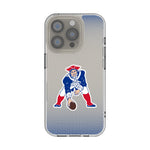 New England Patriots Historic Collection Linen Clear Phone Case for Apple iPhone