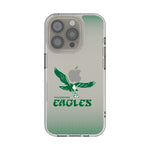 Philadelphia Eagles 1973-1995 Historic Collection Linen Clear Phone Case for Apple iPhone