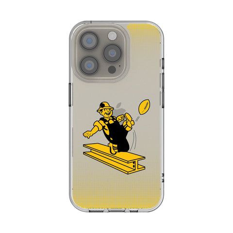 Pittsburgh Steelers 1961 Historic Collection Linen Clear Phone Case for Apple iPhone
