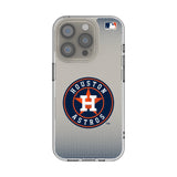 Houston Astros Linen Clear Phone Case