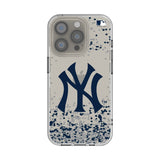 New York Yankees Confetti Clear Phone Case