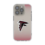 Atlanta Falcons Linen Clear Phone Case for Apple iPhone