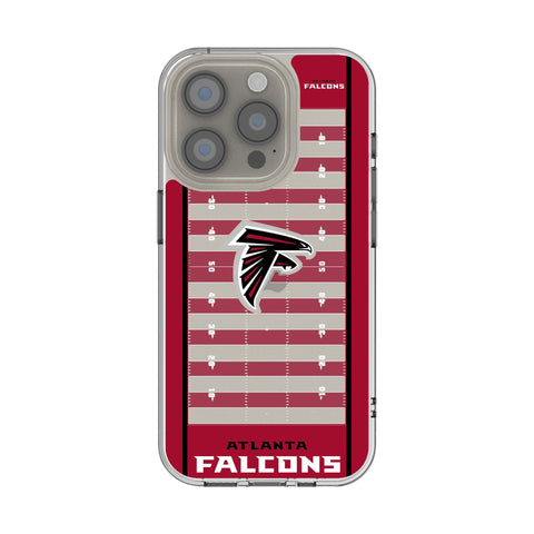 Atlanta Falcons Field Clear Phone Case for Apple iPhone