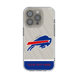 Buffalo Bills Personalized EndZone Plus Clear Phone Case for Apple iPhone