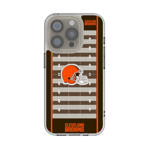 Cleveland Browns Field Clear Phone Case for Apple iPhone