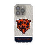 Chicago Bears Personalized EndZone Plus Clear Phone Case for Apple iPhone