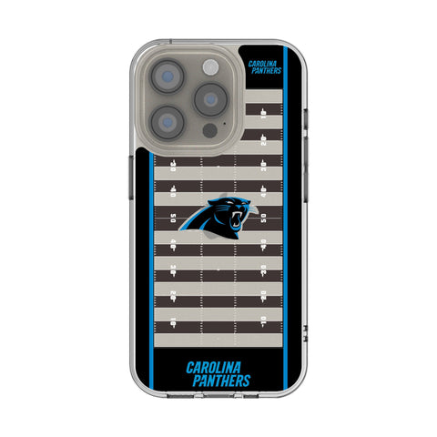 Carolina Panthers Field Clear Phone Case for Apple iPhone