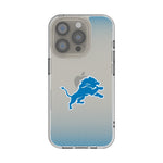 Detroit Lions Linen Clear Phone Case for Apple iPhone
