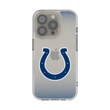 Indianapolis Colts Linen Clear Phone Case for Apple iPhone