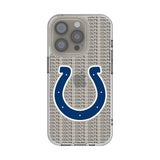 Indianapolis Colts Text Backdrop Clear Phone Case for Apple iPhone