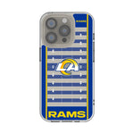 Los Angeles Rams Field Clear Phone Case for Apple iPhone