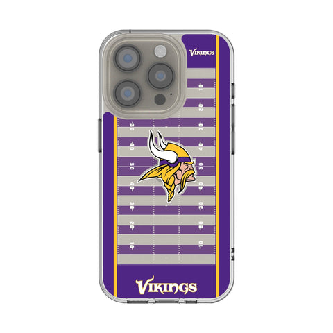 Minnesota Vikings Field Clear Phone Case for Apple iPhone