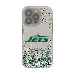 New York Jets Confetti Clear Phone Case for Apple iPhone