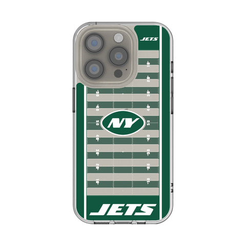 New York Jets Field Clear Phone Case for Apple iPhone