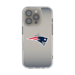 New England Patriots Linen Clear Phone Case for Apple iPhone