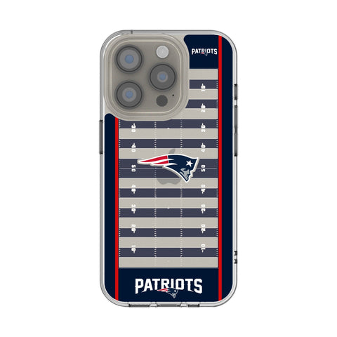 New England Patriots Field Clear Phone Case for Apple iPhone