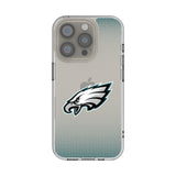 Philadelphia Eagles Linen Clear Phone Case for Apple iPhone