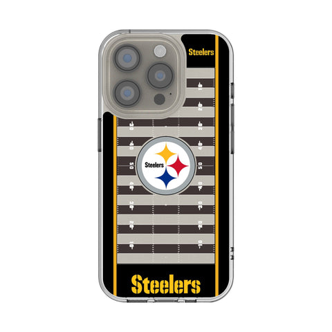 Pittsburgh Steelers Field Clear Phone Case for Apple iPhone