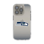 Seattle Seahawks Linen Clear Phone Case for Apple iPhone
