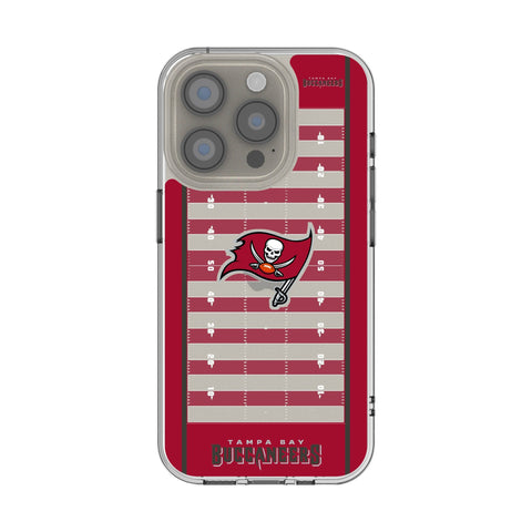 Tampa Bay Buccaneers Field Clear Phone Case for Apple iPhone
