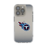 Tennessee Titans Linen Clear Phone Case for Apple iPhone