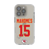 Patrick Mahomes Kansas City Chiefs 15 Ready Clear Phone Case