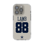 CeeDee Lamb Dallas Cowboys 88 Ready Clear Phone Case