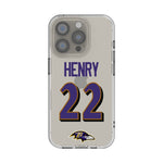 Derrick Henry Baltimore Ravens 22 Ready Clear Phone Case