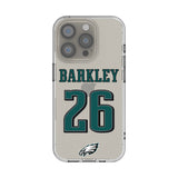 Saquon Barkley Philadelphia Eagles 26 Ready Clear Phone Case