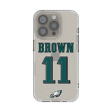 A.J. Brown Philadelphia Eagles 11 Ready Clear Phone Case