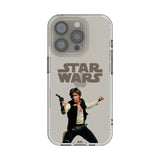 Star Wars Han Solo Color Block Clear Phone Case